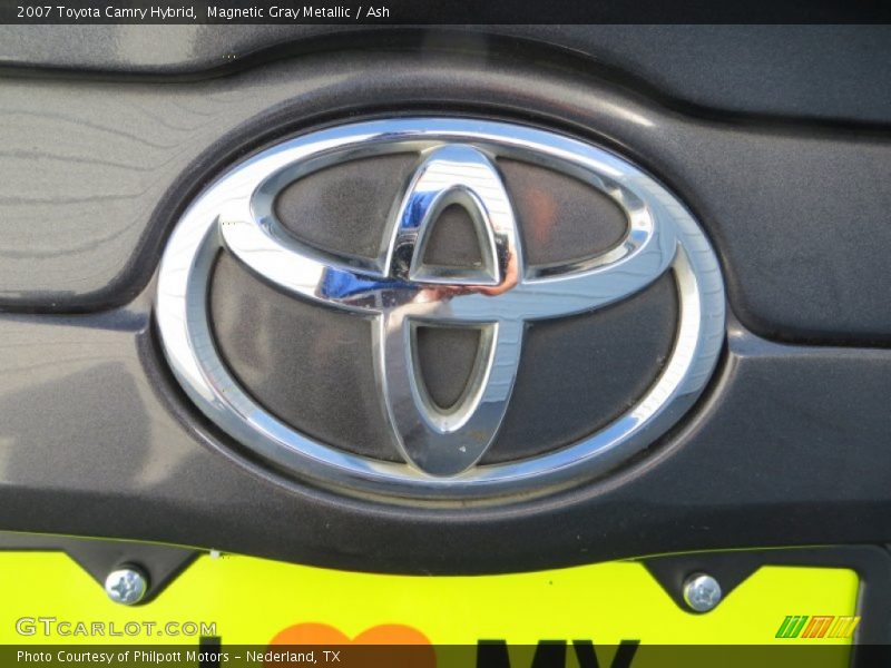 Magnetic Gray Metallic / Ash 2007 Toyota Camry Hybrid