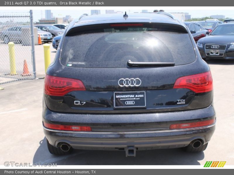 Orca Black Metallic / Black 2011 Audi Q7 3.0 TDI quattro