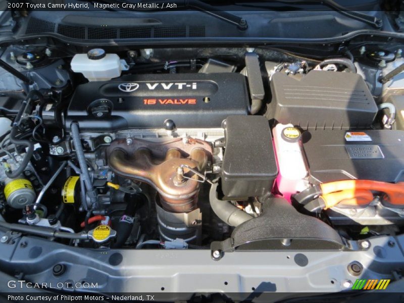 Magnetic Gray Metallic / Ash 2007 Toyota Camry Hybrid