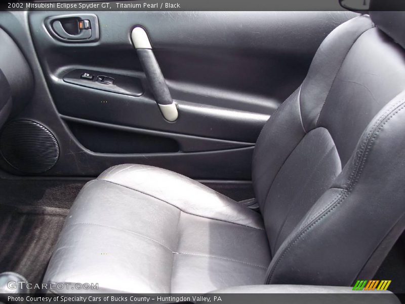 Titanium Pearl / Black 2002 Mitsubishi Eclipse Spyder GT
