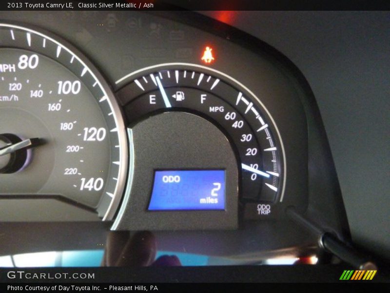 Classic Silver Metallic / Ash 2013 Toyota Camry LE
