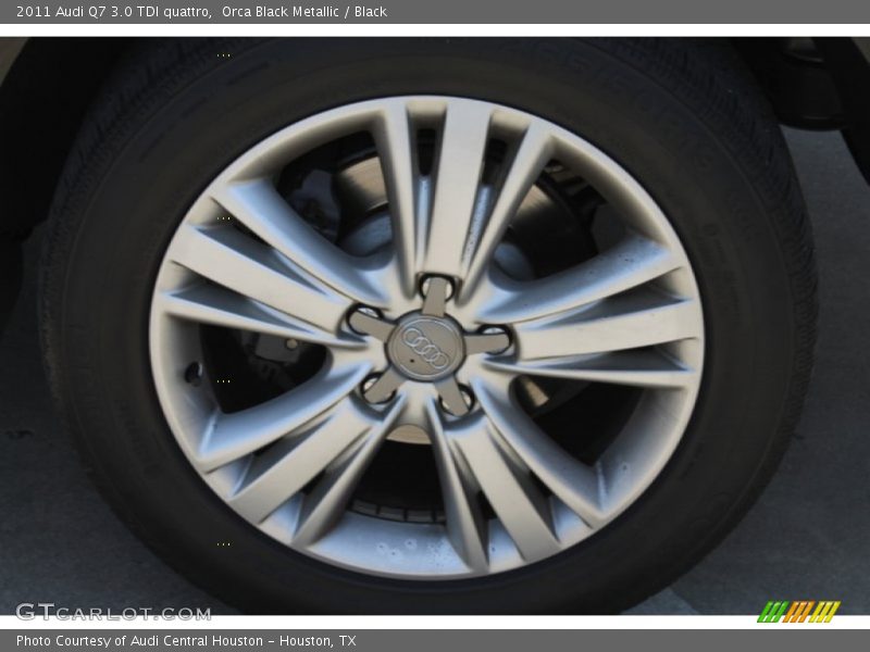 Orca Black Metallic / Black 2011 Audi Q7 3.0 TDI quattro