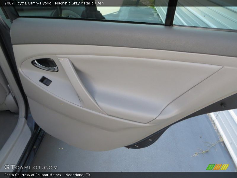 Magnetic Gray Metallic / Ash 2007 Toyota Camry Hybrid