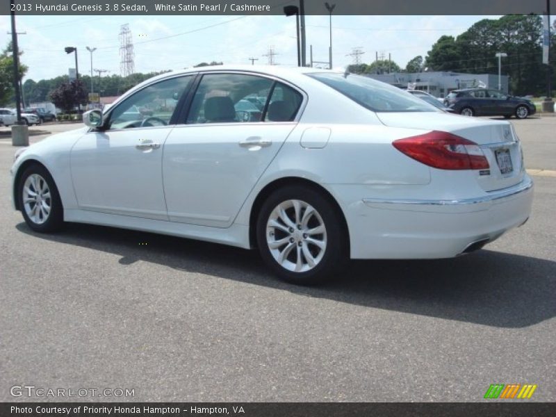 White Satin Pearl / Cashmere 2013 Hyundai Genesis 3.8 Sedan