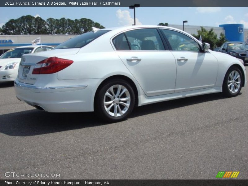 White Satin Pearl / Cashmere 2013 Hyundai Genesis 3.8 Sedan