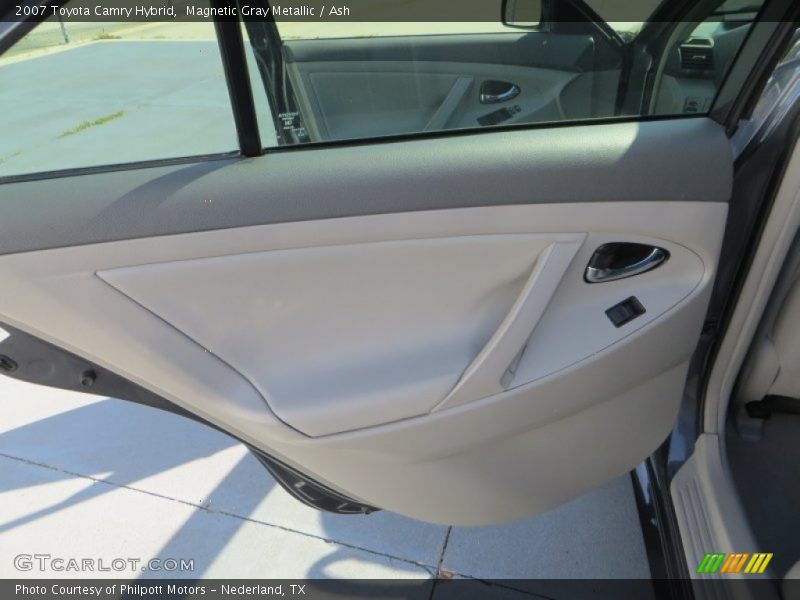 Magnetic Gray Metallic / Ash 2007 Toyota Camry Hybrid