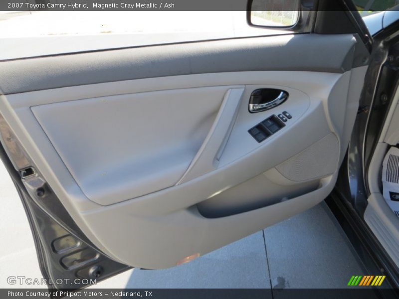 Magnetic Gray Metallic / Ash 2007 Toyota Camry Hybrid