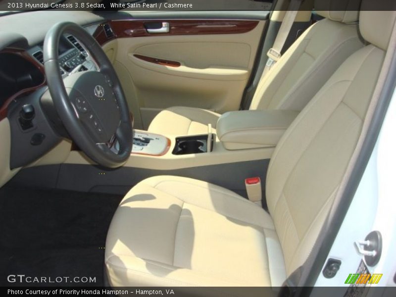 White Satin Pearl / Cashmere 2013 Hyundai Genesis 3.8 Sedan