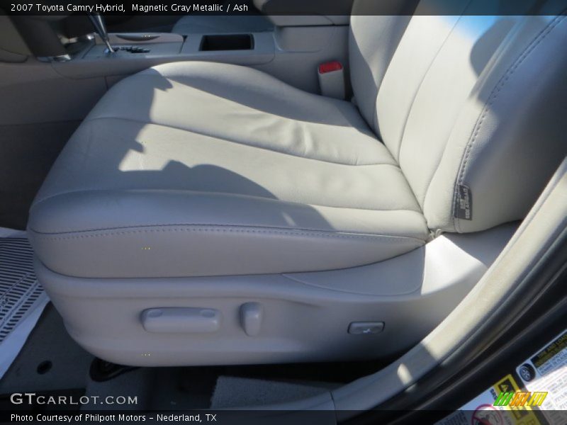 Magnetic Gray Metallic / Ash 2007 Toyota Camry Hybrid