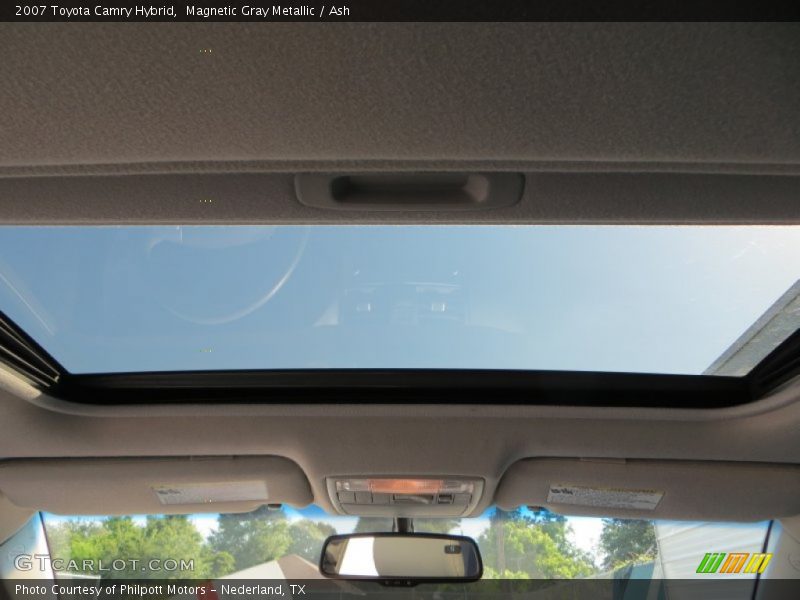 Magnetic Gray Metallic / Ash 2007 Toyota Camry Hybrid