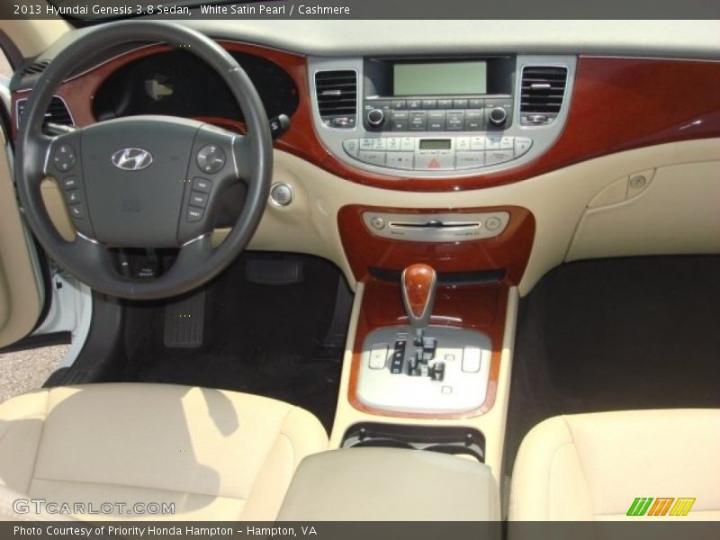 White Satin Pearl / Cashmere 2013 Hyundai Genesis 3.8 Sedan