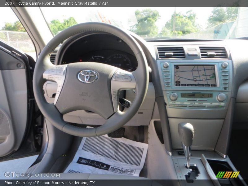 Magnetic Gray Metallic / Ash 2007 Toyota Camry Hybrid