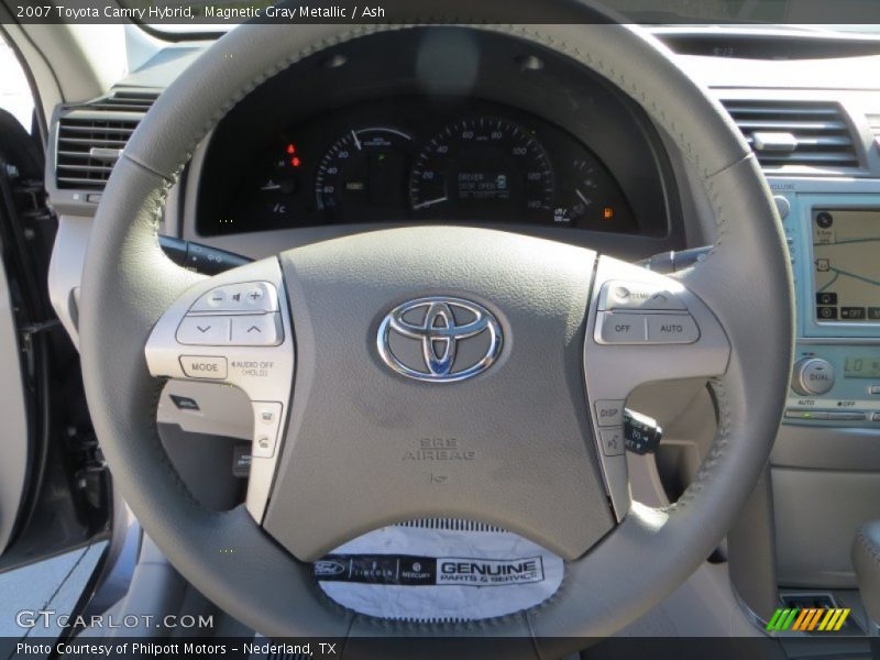 Magnetic Gray Metallic / Ash 2007 Toyota Camry Hybrid