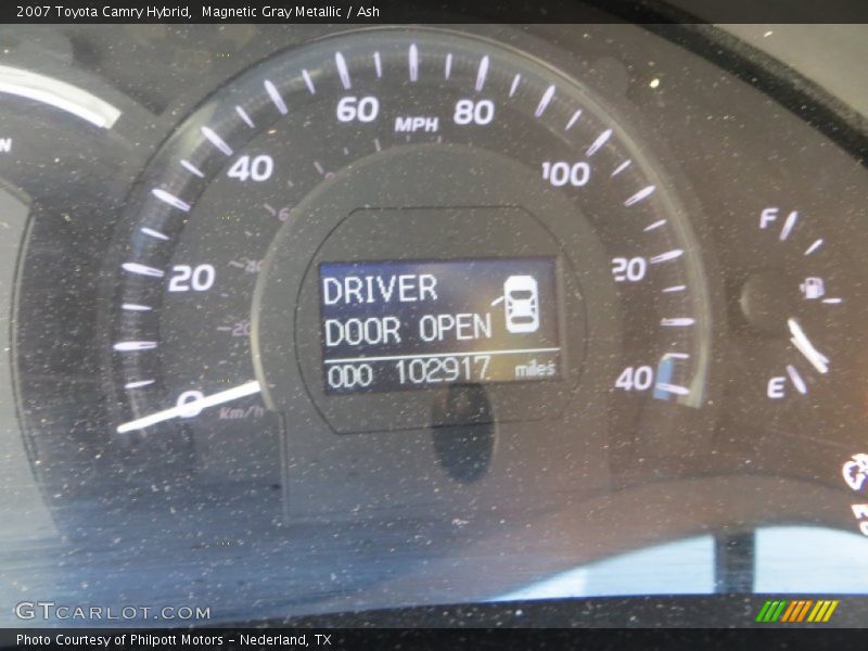 Magnetic Gray Metallic / Ash 2007 Toyota Camry Hybrid