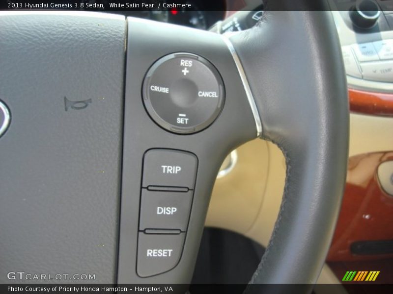 White Satin Pearl / Cashmere 2013 Hyundai Genesis 3.8 Sedan