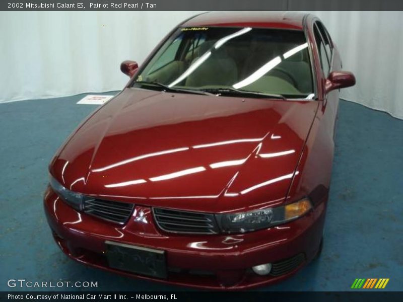 Patriot Red Pearl / Tan 2002 Mitsubishi Galant ES