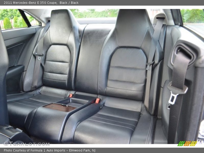 Rear Seat of 2011 E 350 Coupe