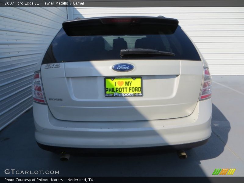 Pewter Metallic / Camel 2007 Ford Edge SE