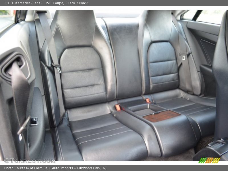Rear Seat of 2011 E 350 Coupe