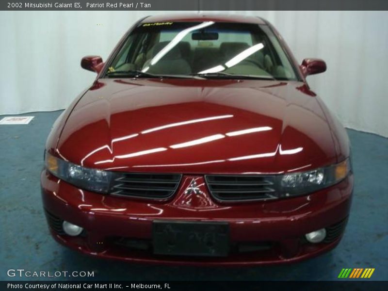 Patriot Red Pearl / Tan 2002 Mitsubishi Galant ES