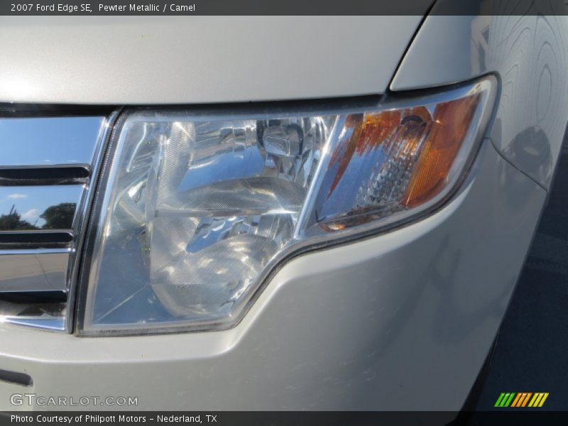 Pewter Metallic / Camel 2007 Ford Edge SE