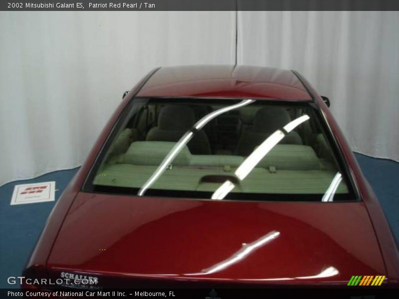 Patriot Red Pearl / Tan 2002 Mitsubishi Galant ES