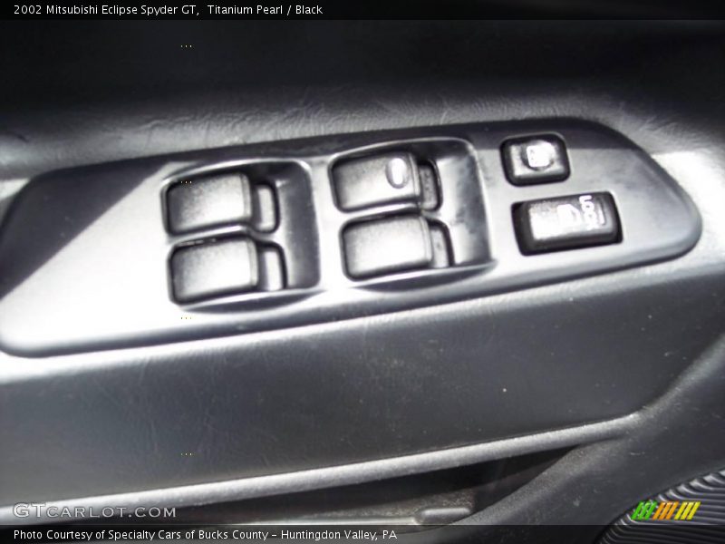 Titanium Pearl / Black 2002 Mitsubishi Eclipse Spyder GT