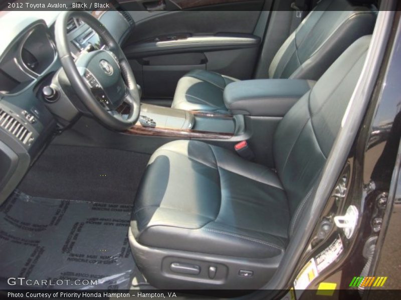 Black / Black 2012 Toyota Avalon