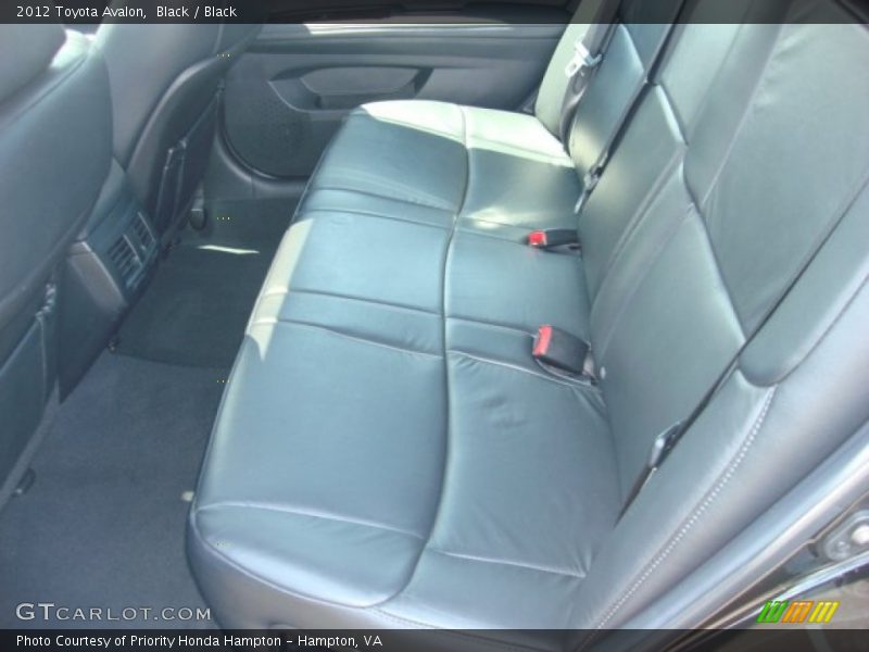 Black / Black 2012 Toyota Avalon