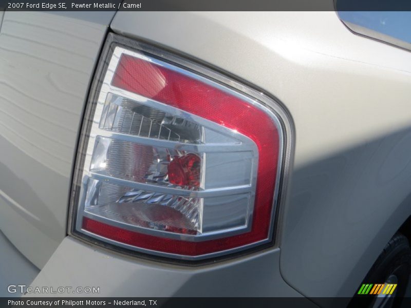 Pewter Metallic / Camel 2007 Ford Edge SE