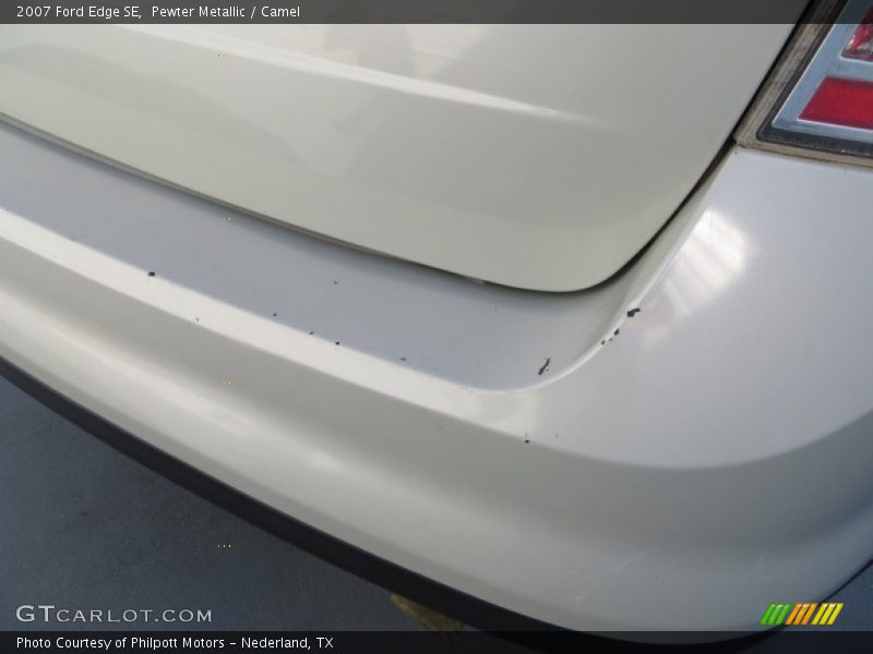 Pewter Metallic / Camel 2007 Ford Edge SE