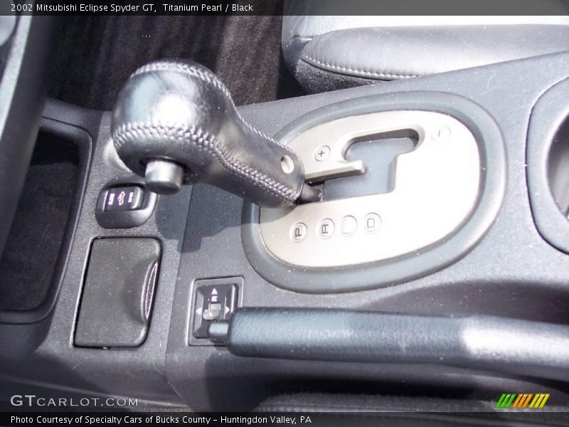 Titanium Pearl / Black 2002 Mitsubishi Eclipse Spyder GT