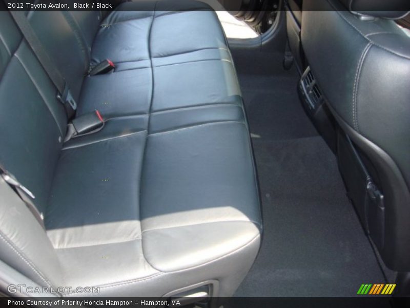 Black / Black 2012 Toyota Avalon