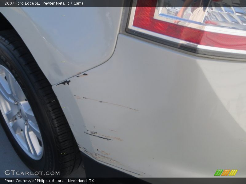Pewter Metallic / Camel 2007 Ford Edge SE
