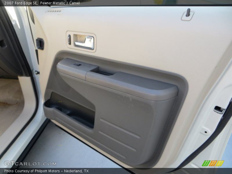 Pewter Metallic / Camel 2007 Ford Edge SE