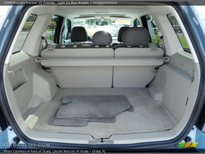  2008 Mariner V6 Premier Trunk