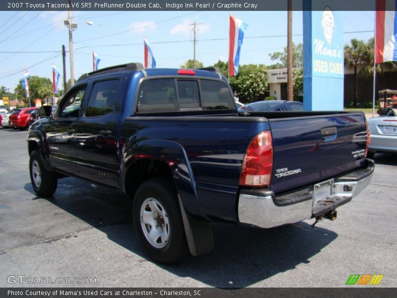 Indigo Ink Pearl / Graphite Gray 2007 Toyota Tacoma V6 SR5 PreRunner Double Cab
