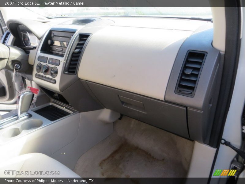 Pewter Metallic / Camel 2007 Ford Edge SE