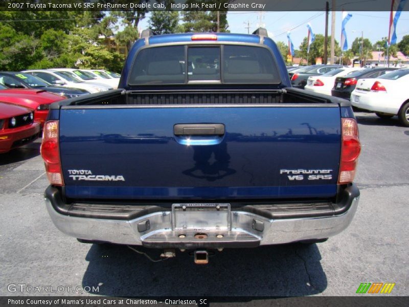 Indigo Ink Pearl / Graphite Gray 2007 Toyota Tacoma V6 SR5 PreRunner Double Cab