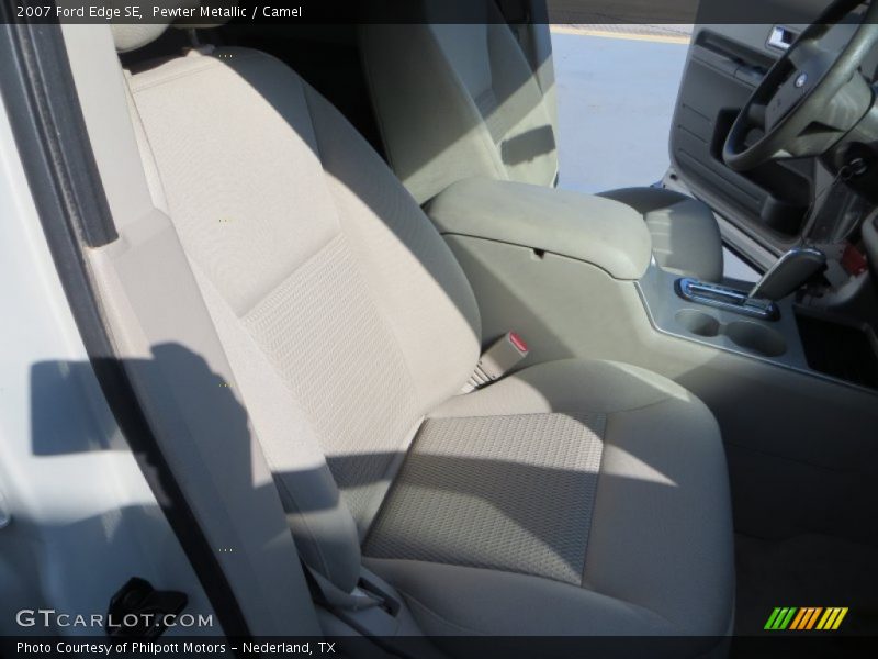 Pewter Metallic / Camel 2007 Ford Edge SE