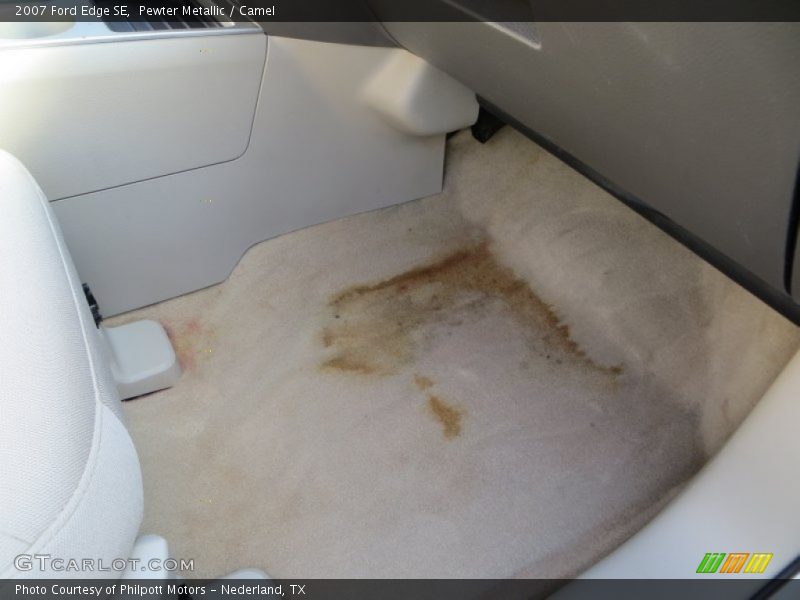 Pewter Metallic / Camel 2007 Ford Edge SE
