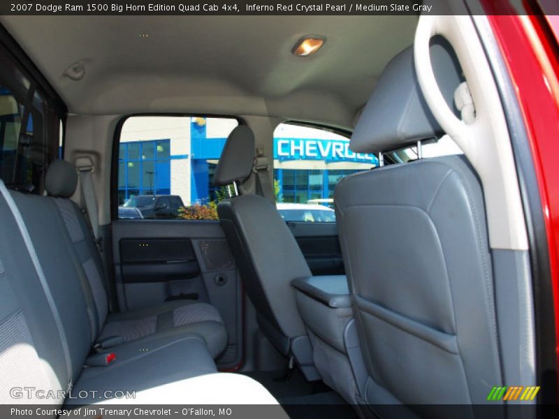 Inferno Red Crystal Pearl / Medium Slate Gray 2007 Dodge Ram 1500 Big Horn Edition Quad Cab 4x4