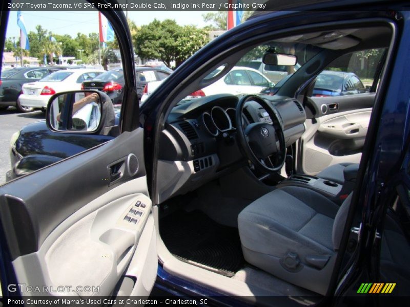 Indigo Ink Pearl / Graphite Gray 2007 Toyota Tacoma V6 SR5 PreRunner Double Cab