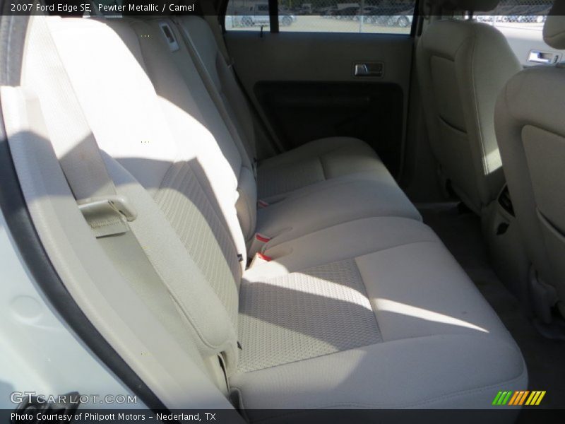 Pewter Metallic / Camel 2007 Ford Edge SE