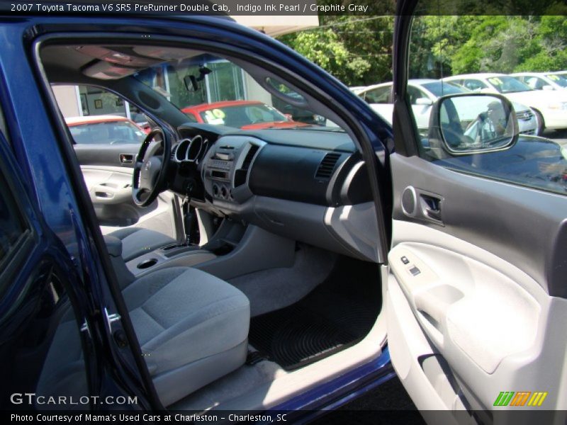 Indigo Ink Pearl / Graphite Gray 2007 Toyota Tacoma V6 SR5 PreRunner Double Cab
