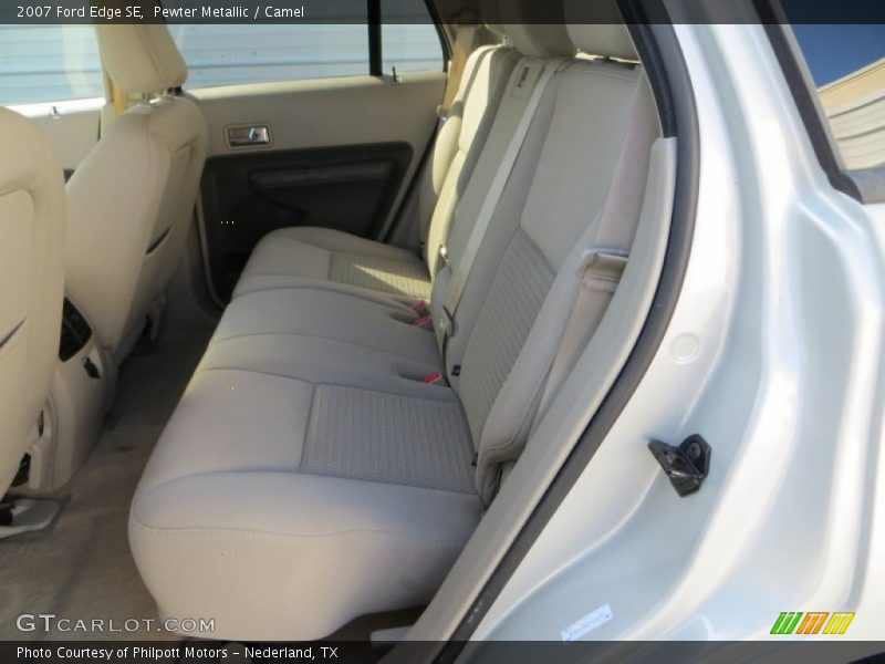 Pewter Metallic / Camel 2007 Ford Edge SE