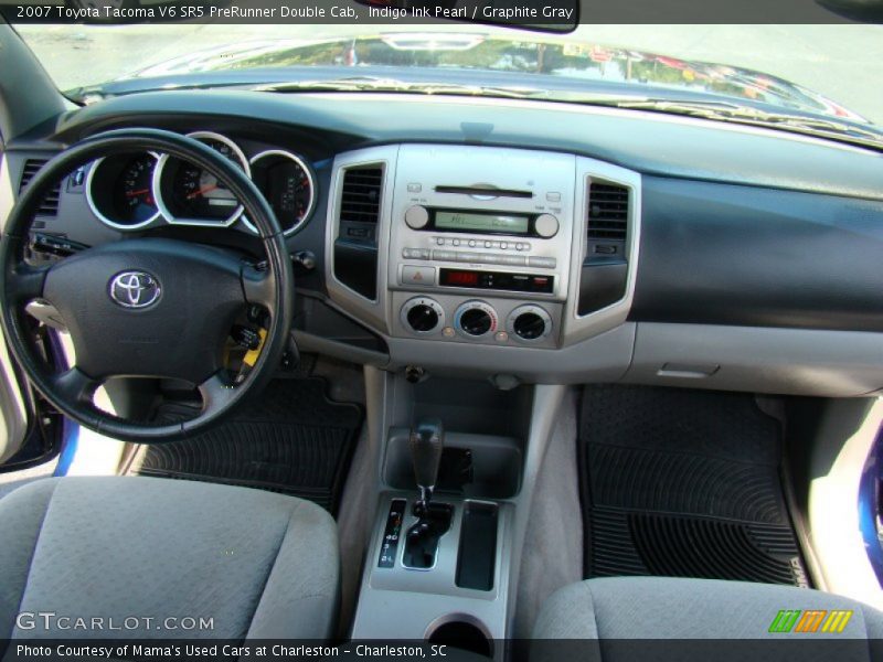 Indigo Ink Pearl / Graphite Gray 2007 Toyota Tacoma V6 SR5 PreRunner Double Cab