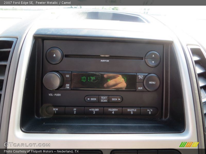 Pewter Metallic / Camel 2007 Ford Edge SE