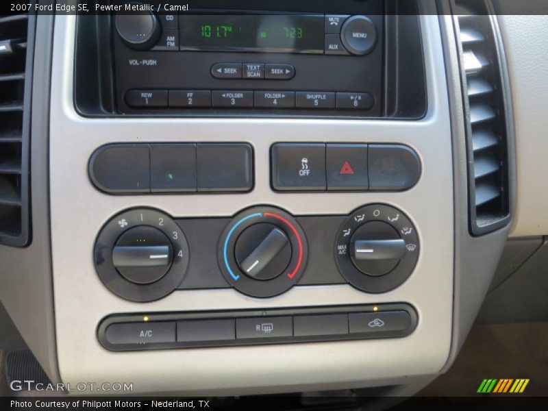 Pewter Metallic / Camel 2007 Ford Edge SE