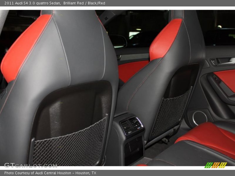 Brilliant Red / Black/Red 2011 Audi S4 3.0 quattro Sedan